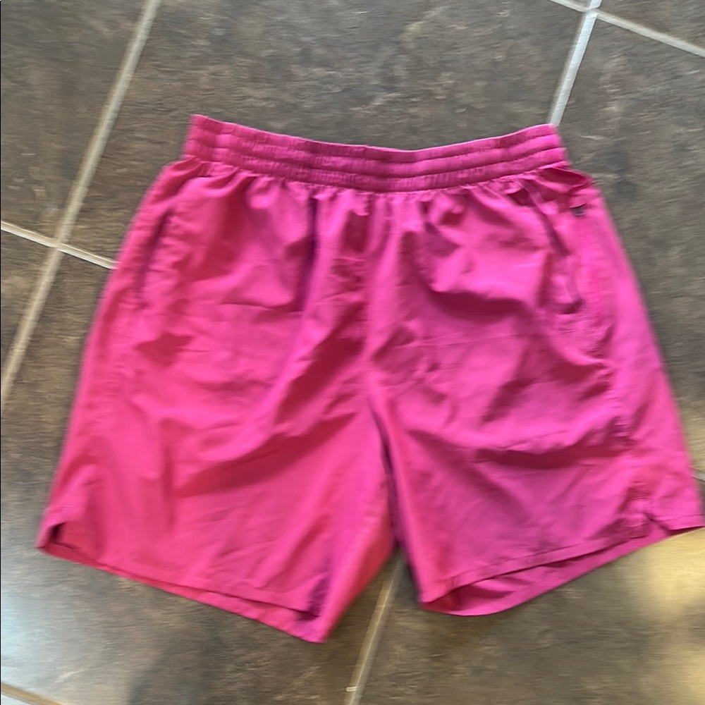 Vibrant Pink Athletic Shorts